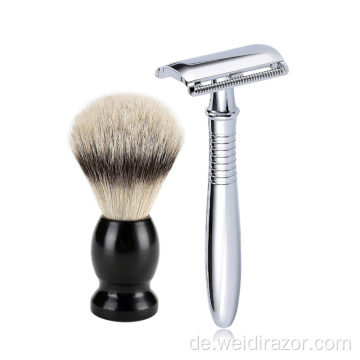 Double Edge Straight Cut Razor Starter Set